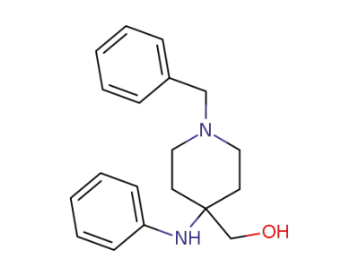 4-(N-phenylamino)-1-phenylmethyl-4-piperidinylmethanol