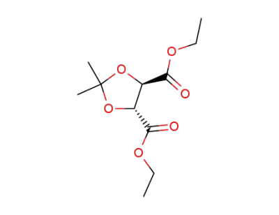 diethyl (4R,5R)-2,2-dimethyl-1,3-dioxolane-4,5-dicarboxylate