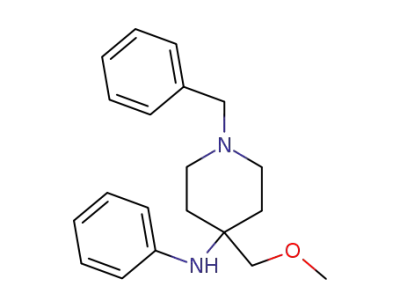 4-(methoxymethyl)-N-phenyl-1-(phenylmethyl)-4-piperidinamine