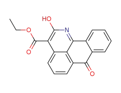 2-hydroxy-3-ethoxycarbonyl-7H-dibenzo<de,h>quinolin-7-one