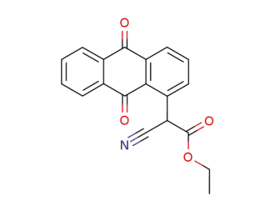 1-(cyanoethoxycarbonylmethyl)anthraquinone